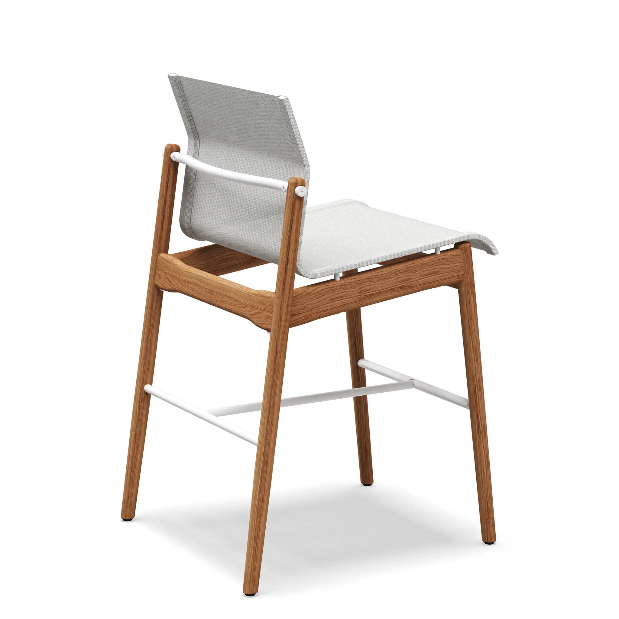 Sway Teak Counter Height Chair