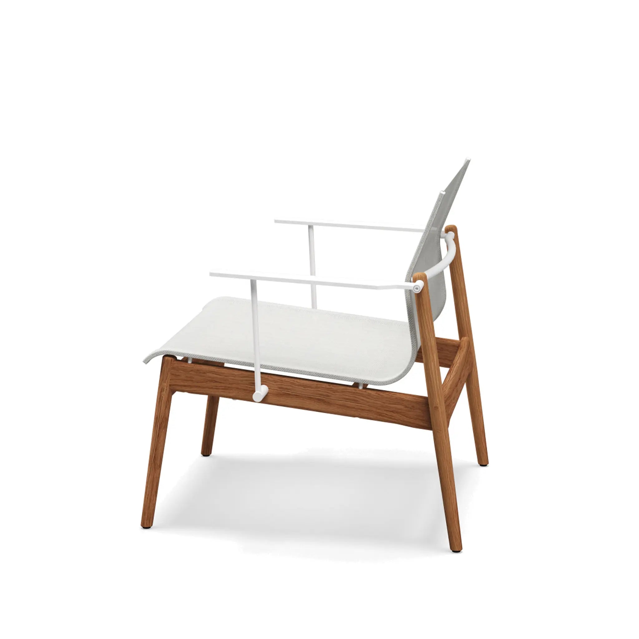 Sway Teak Stacking Lounge Chair