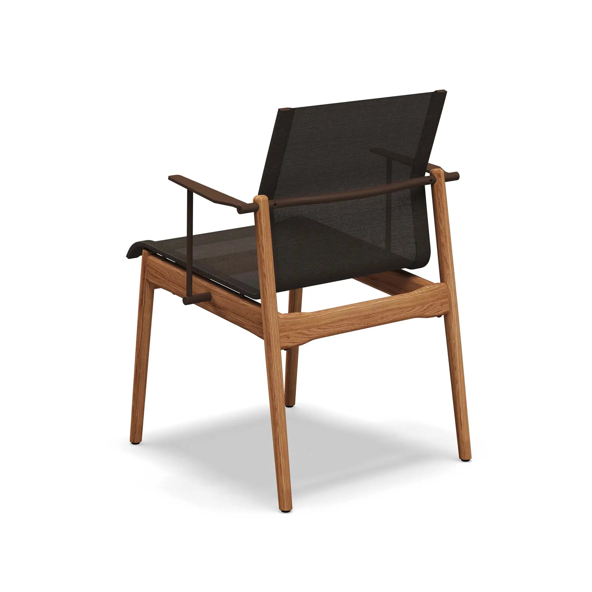 Sway Teak Stacking Dining Chair - With Arms