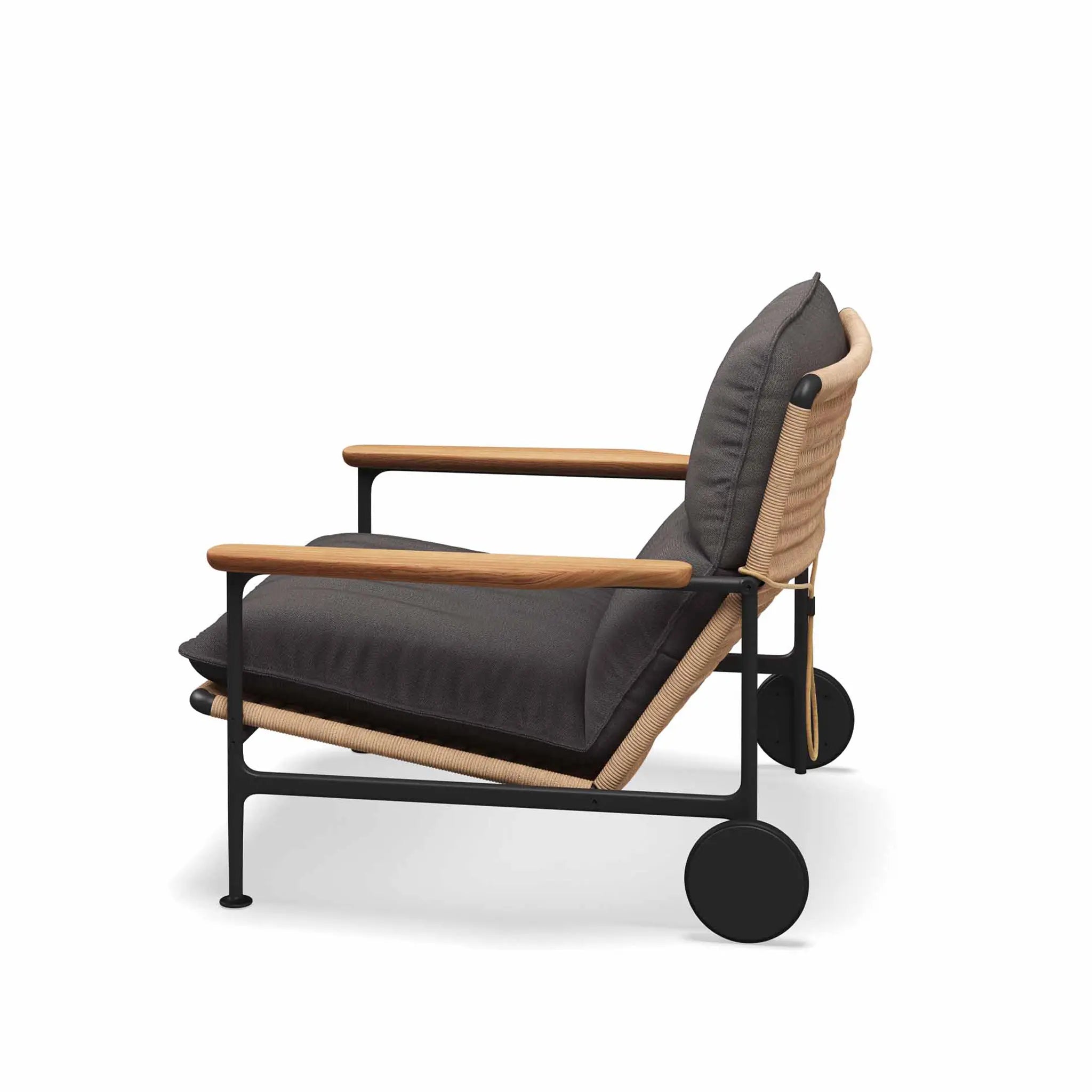 有扶手的Zenith休闲椅