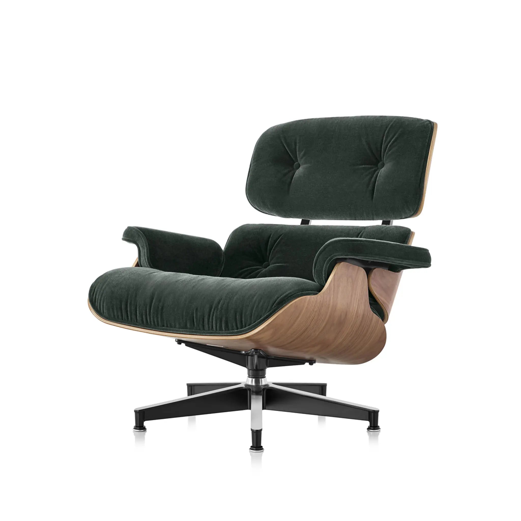 Eames® Lounge 马海毛椅和脚凳 - 经典尺寸