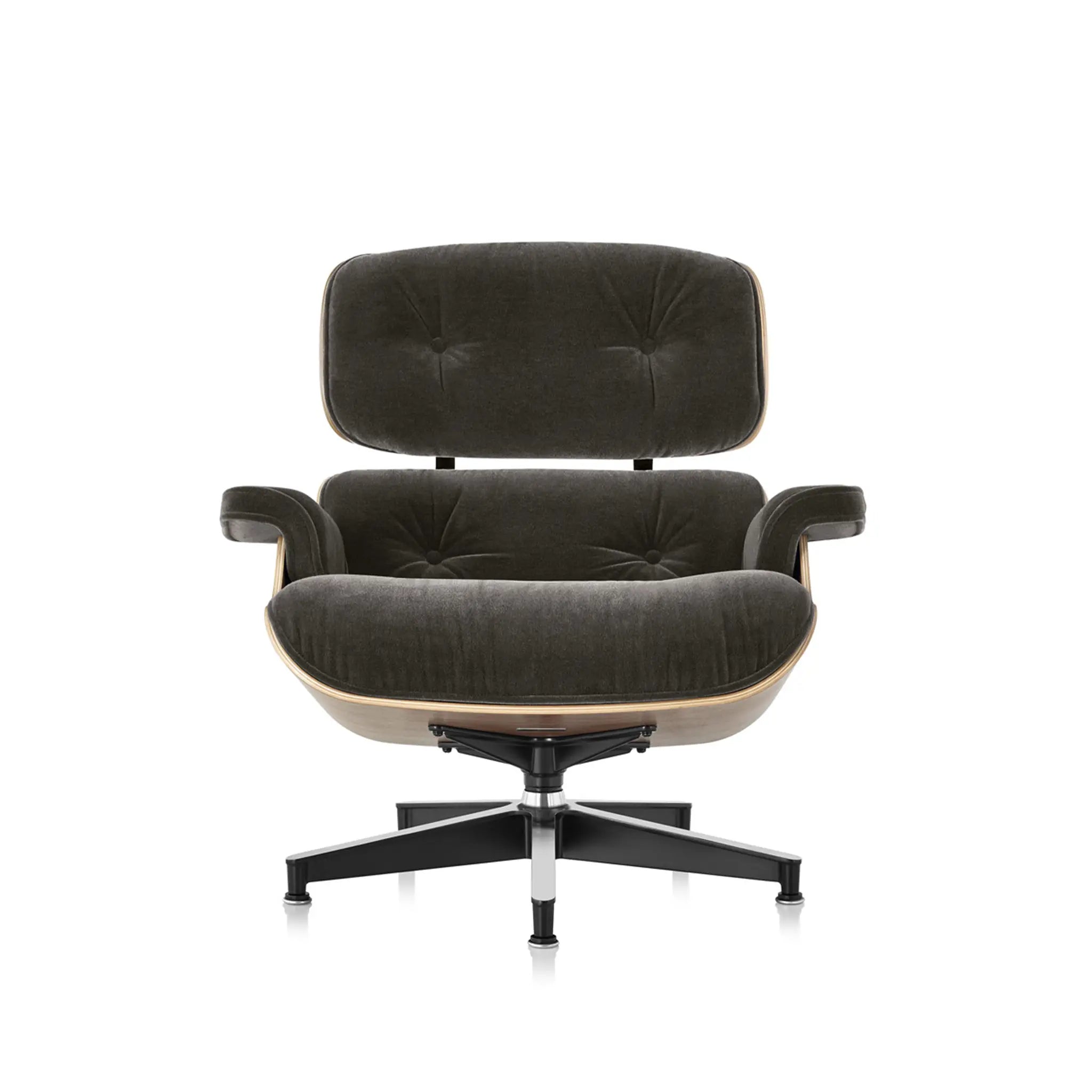 Eames® Lounge 马海毛椅和脚凳 - 经典尺寸