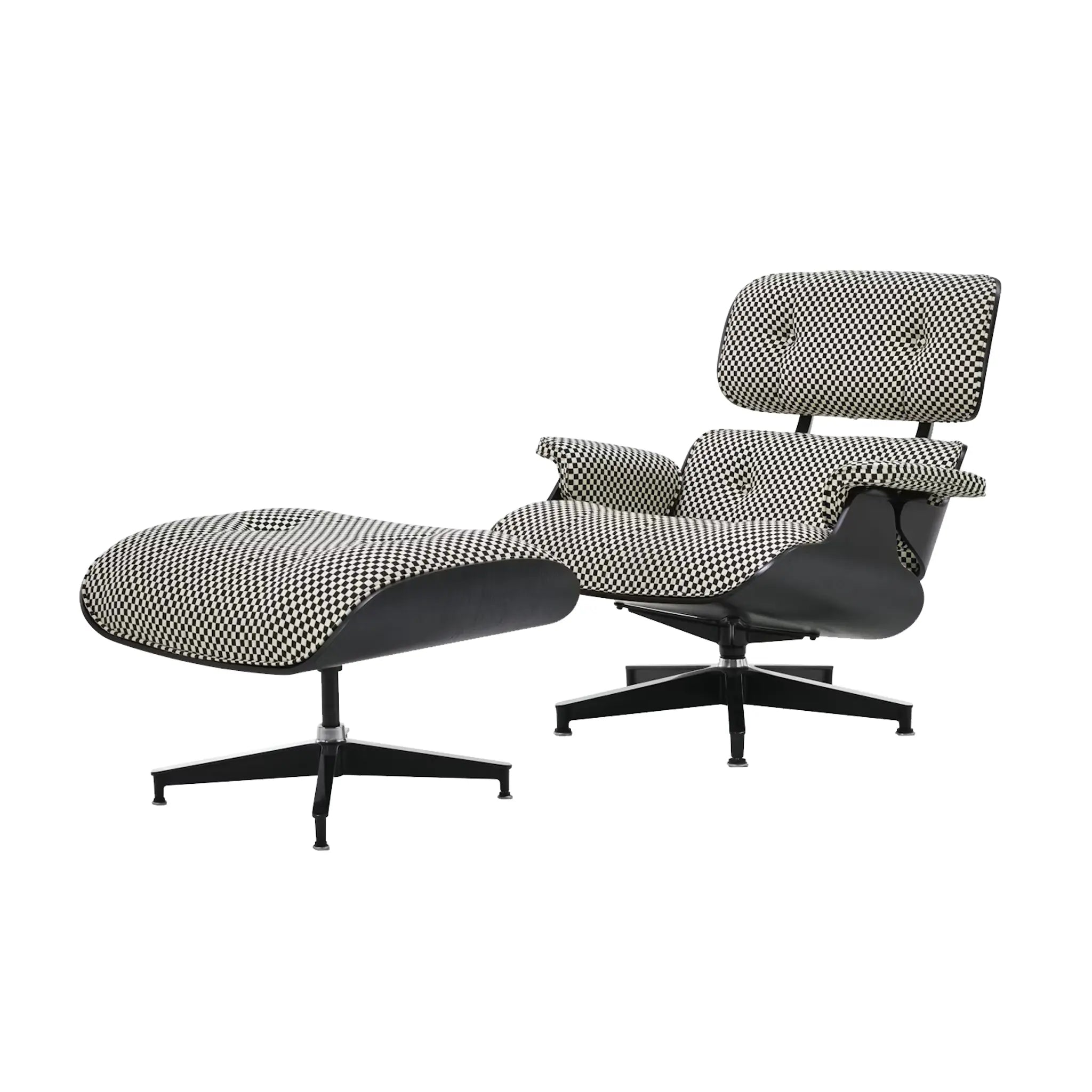 Eames® 休闲椅和奥斯曼乌木