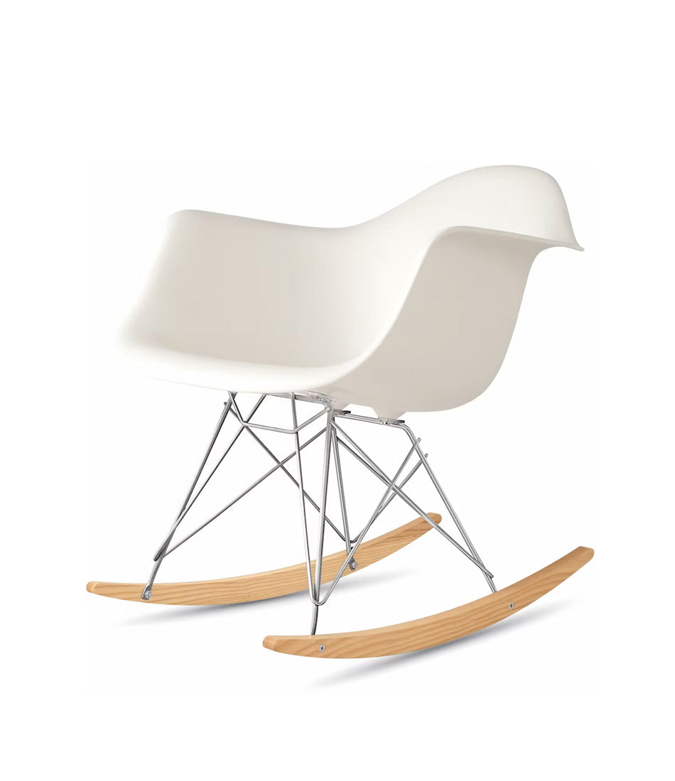 Eames® Molded Plastic Armchair, Rocker Base