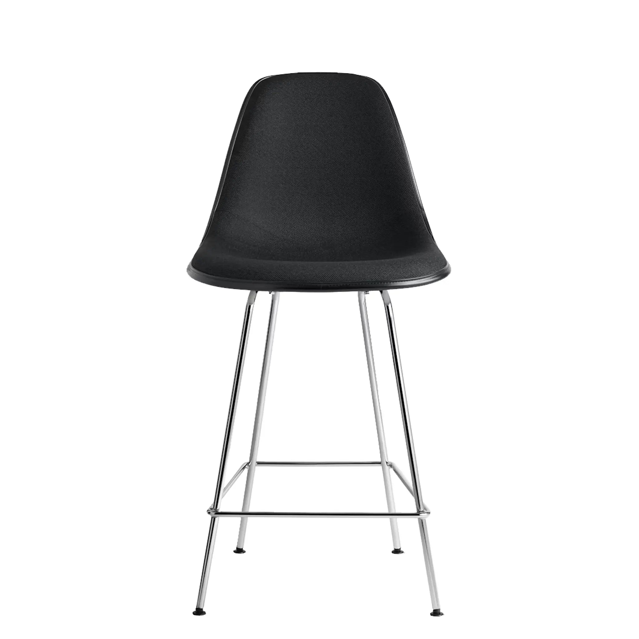 Eames® Molded Plastic Stool, Counter Height - Upholstered