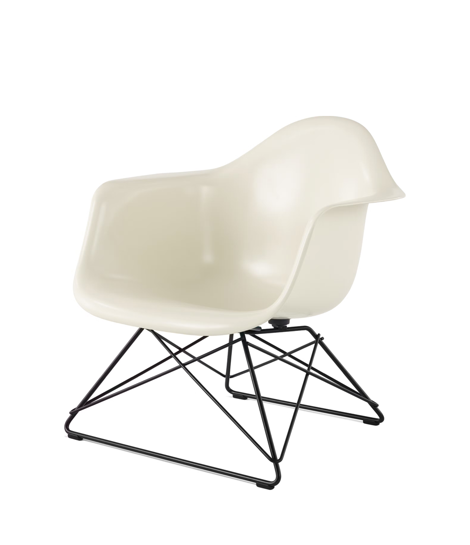 Eames® Molded Fiberglass Armchair, Low Wire Base