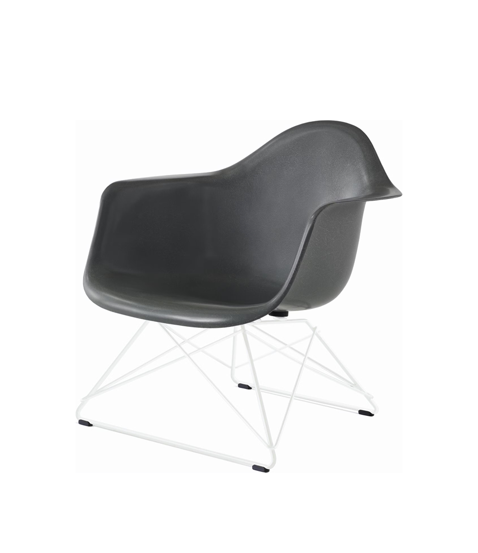Eames® Molded Fiberglass Armchair, Low Wire Base
