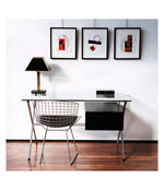 Knoll Albini Desk & Bertoia Diamond Side Chair