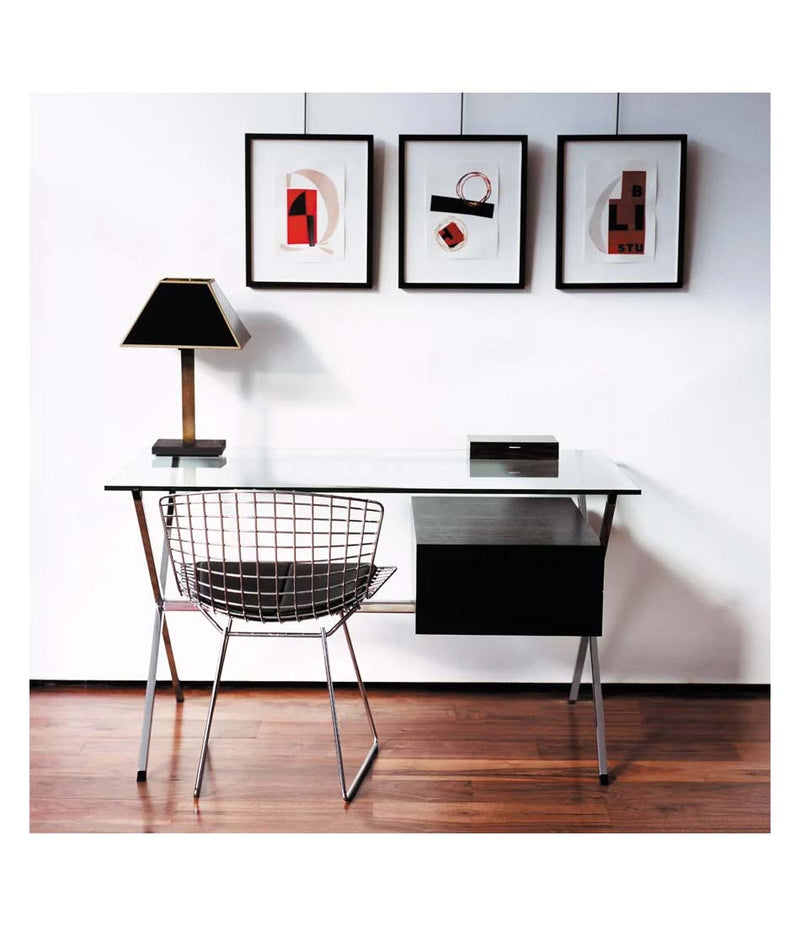 Knoll Albini Desk & Bertoia Diamond Side Chair