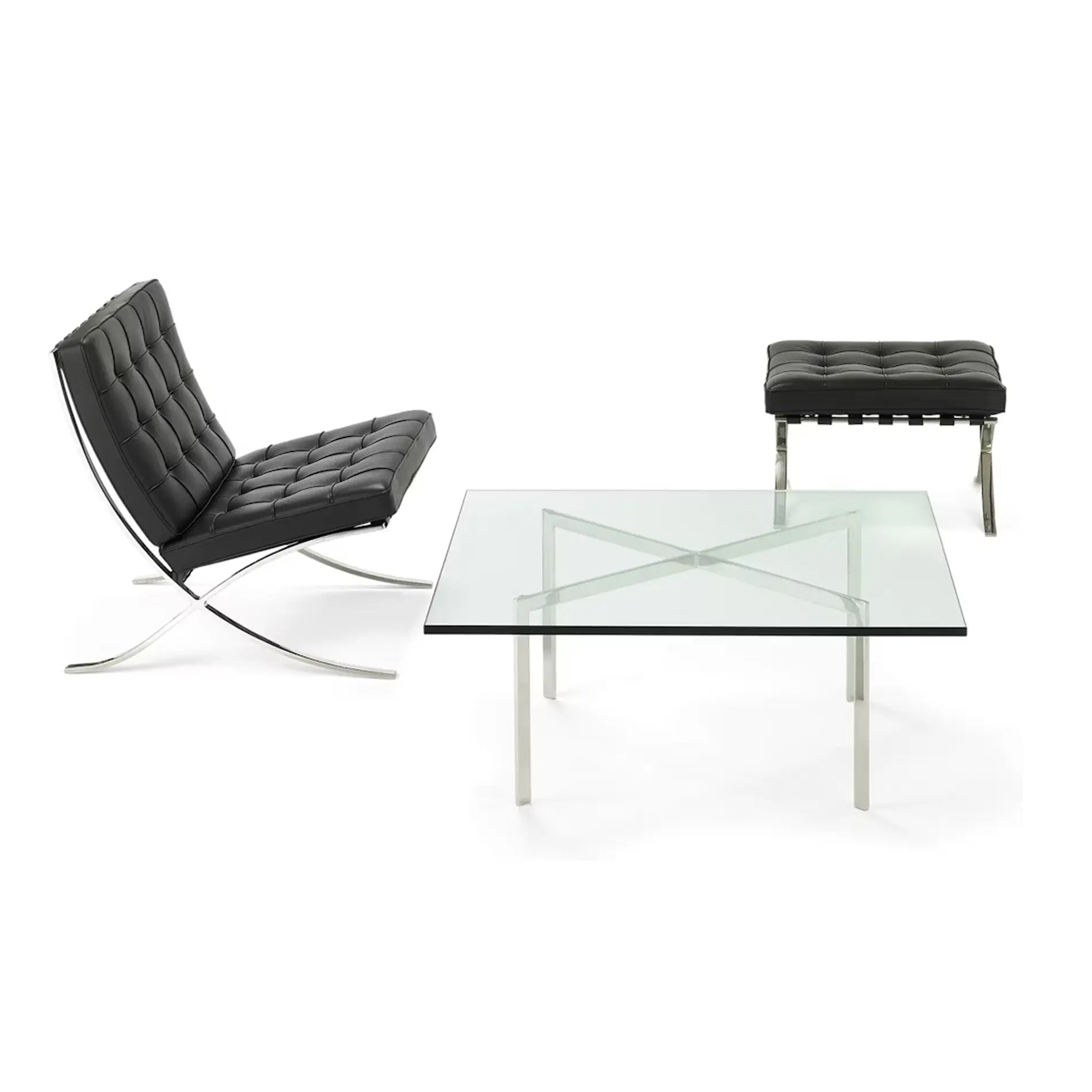 巴塞罗那凳 - 皮革