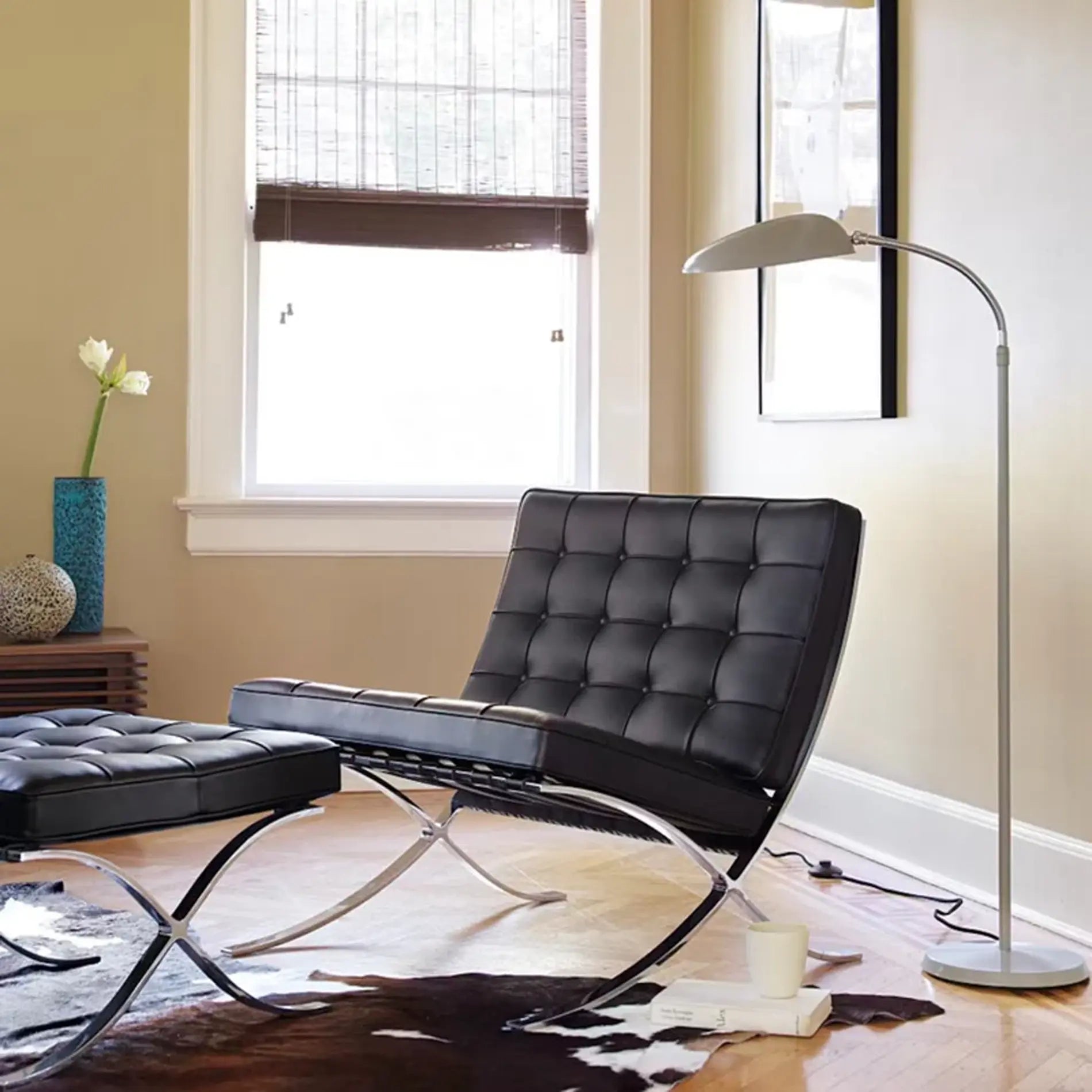 Barcelona Stool - Leather