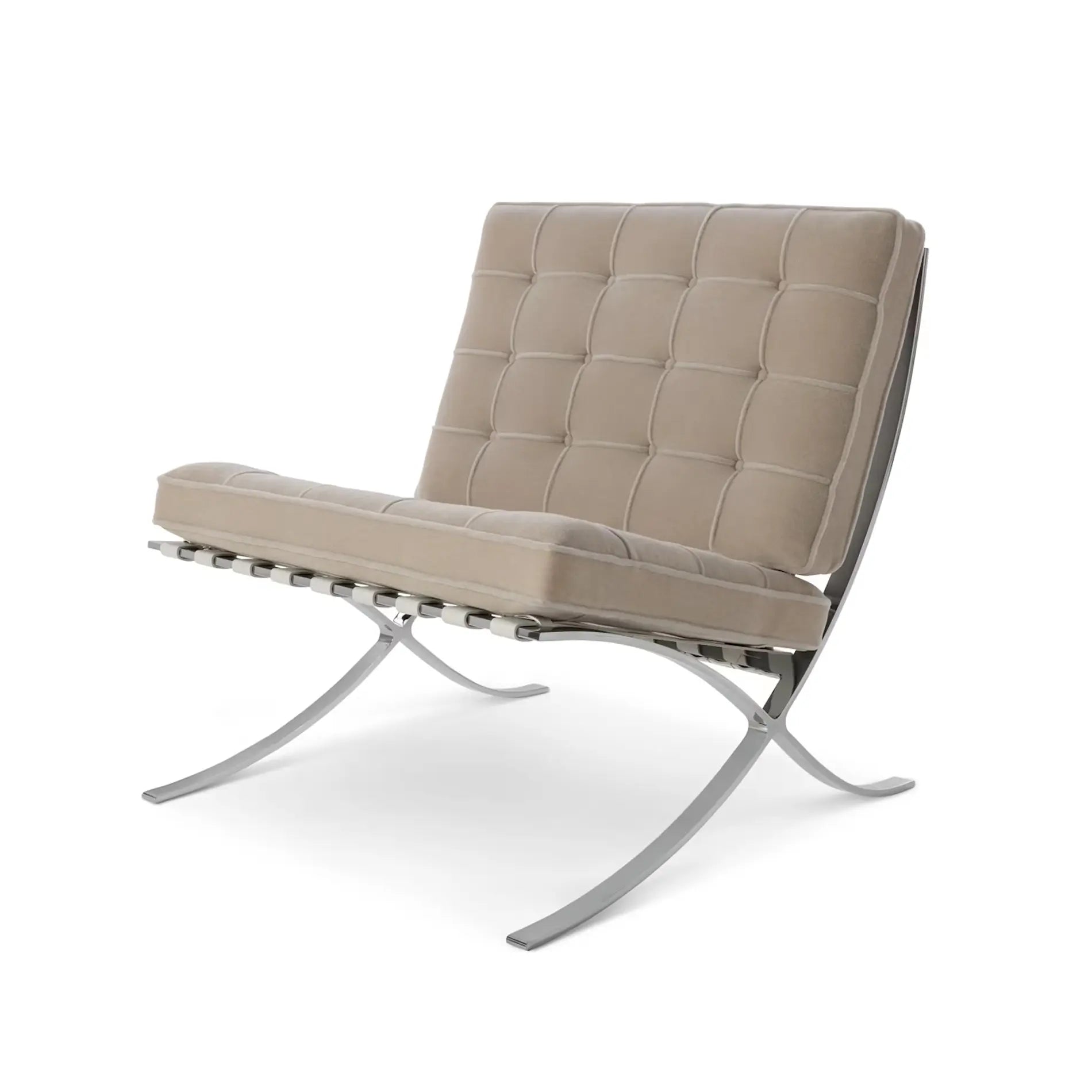 巴塞罗那椅 - 天鹅绒