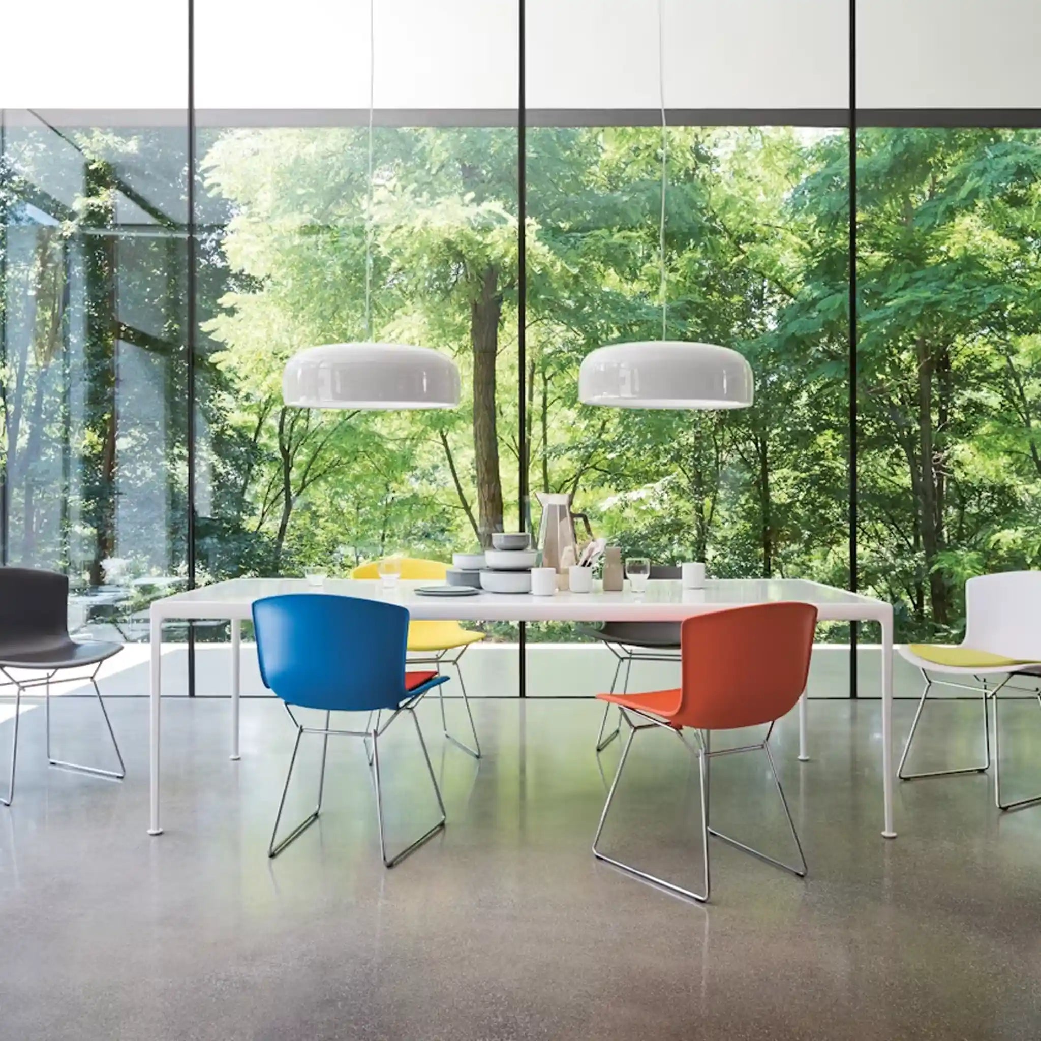 Bertoia Molded Shell Outdoor Side Chair