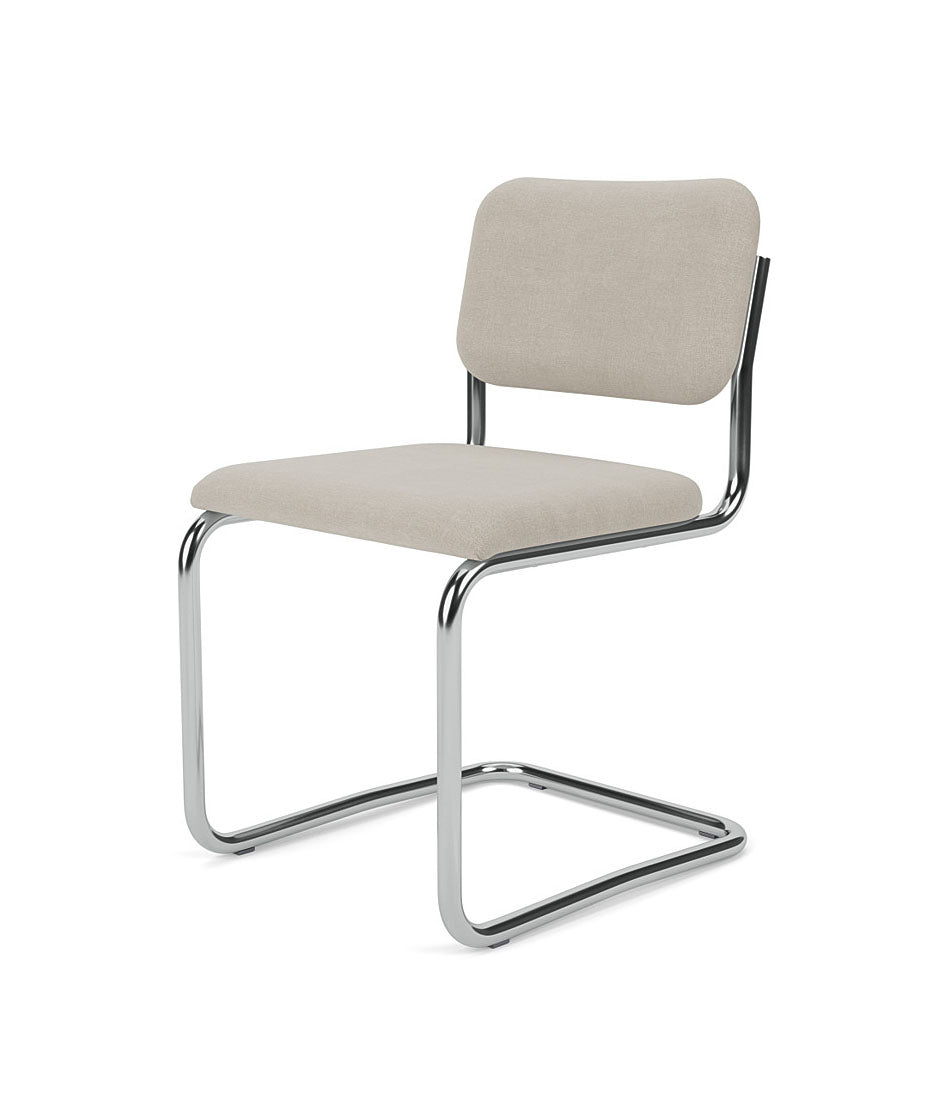 Cesca Chair - Armless with Upholstered Seat & Back