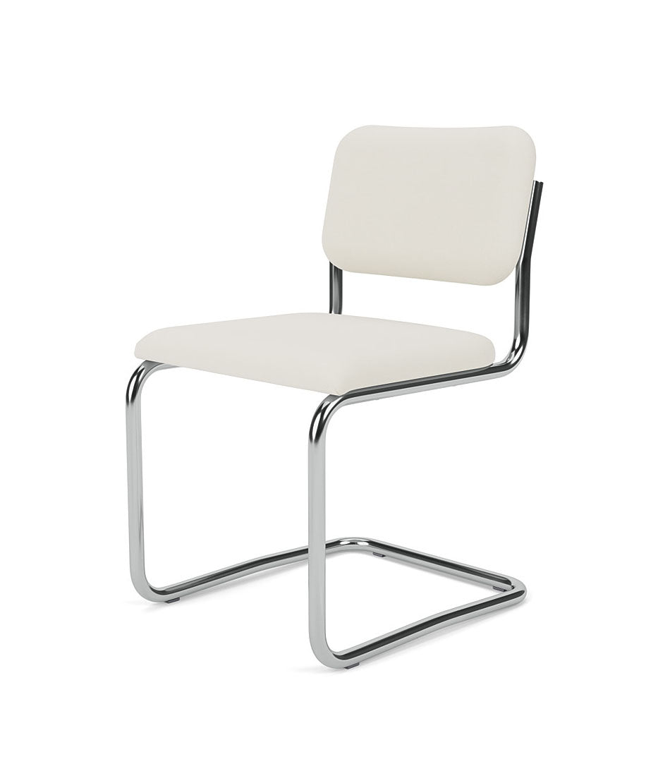 Cesca Chair - Armless with Upholstered Seat & Back