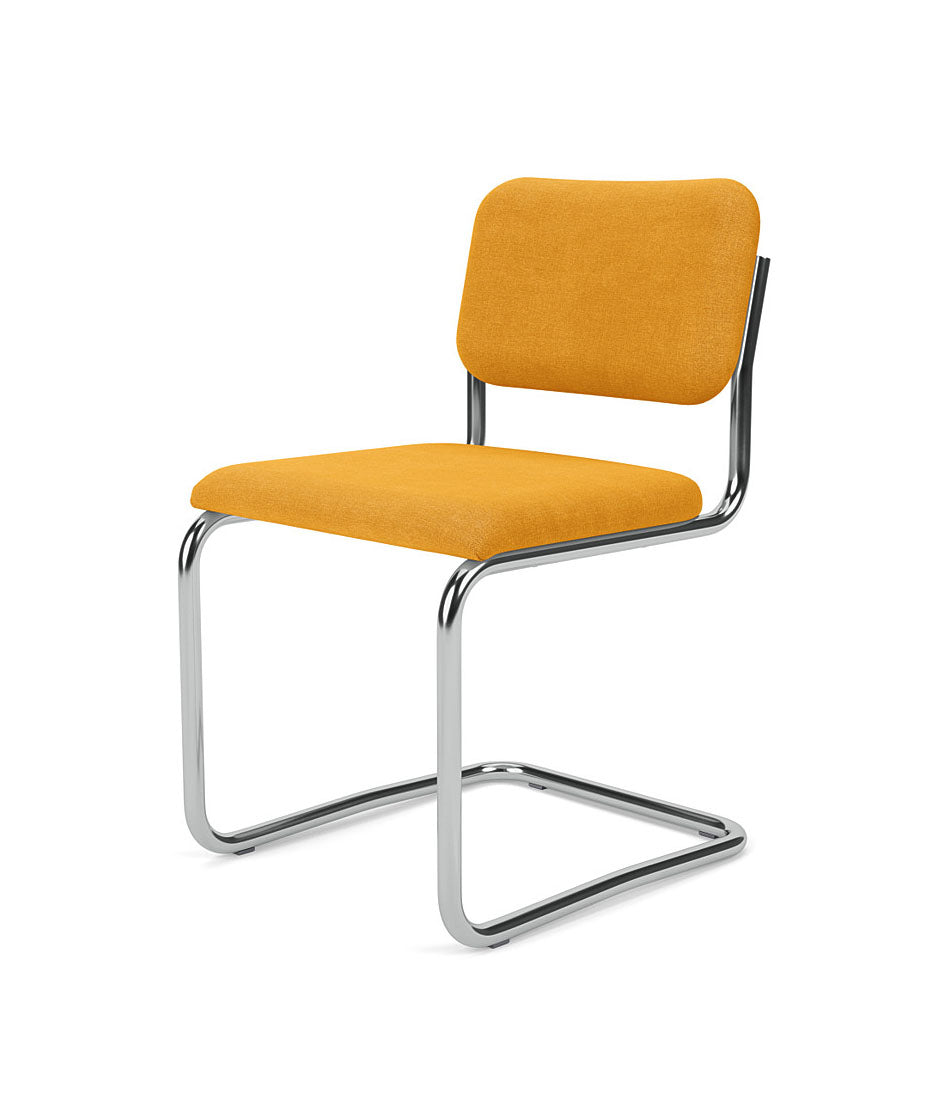 Cesca Chair - Armless with Upholstered Seat & Back