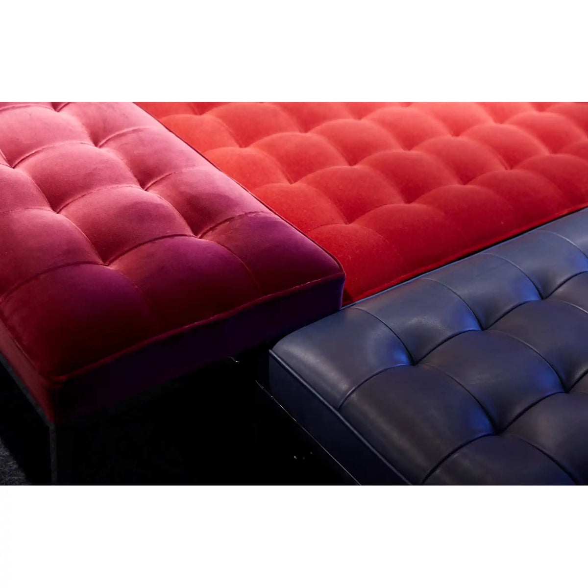 Florence Knoll 两人长椅 - 织物