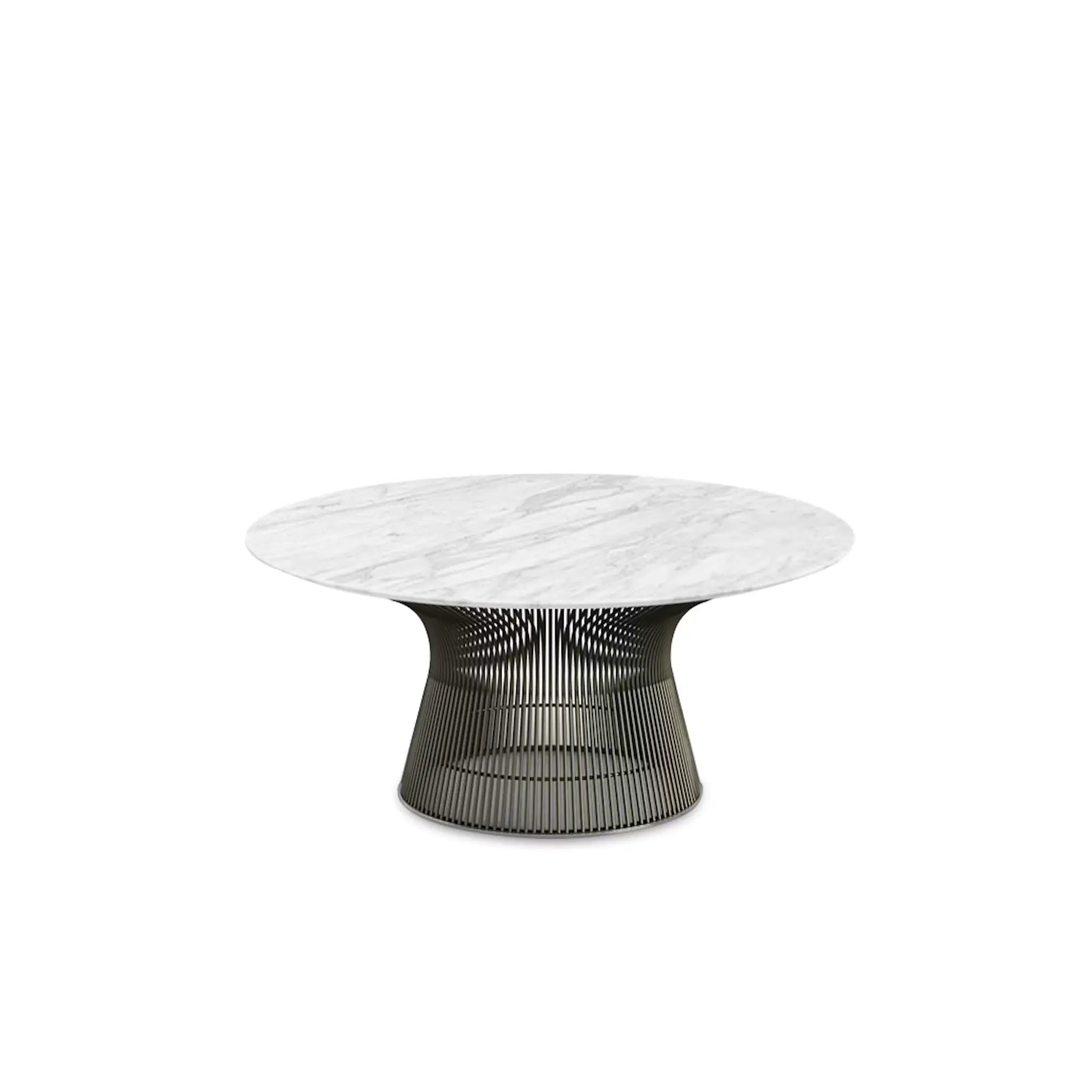 Platner 抛光镍咖啡桌 36" - 42"