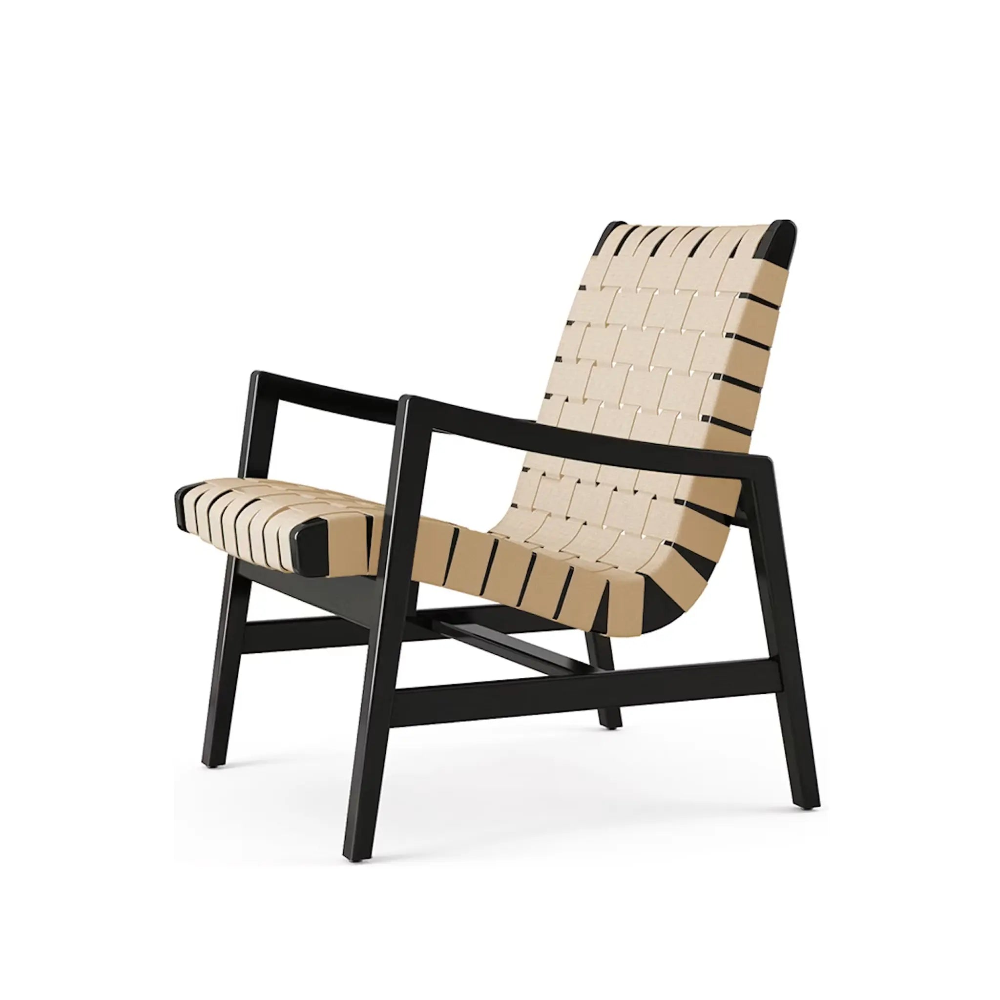 Risom Lounge Chair and Ottoman