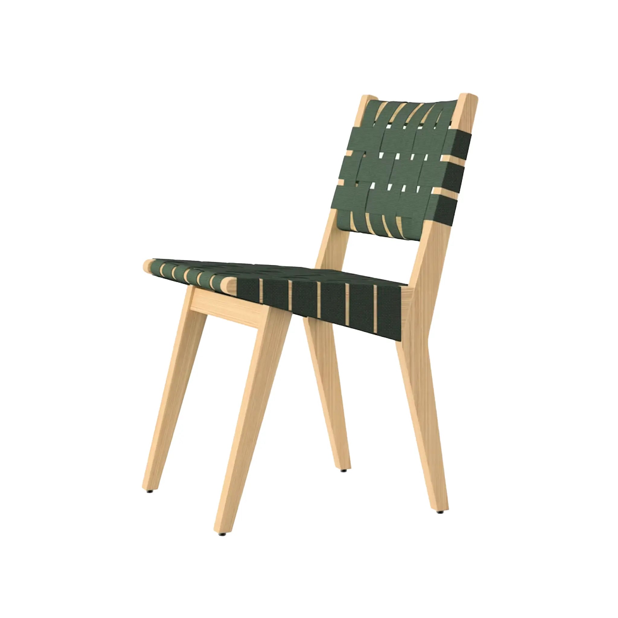Risom Side Chair with Webbed Seat and Back