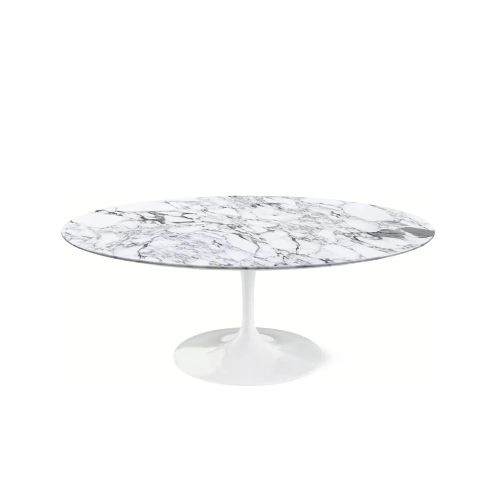 Saarinen Oval Coffee and Side Table - Marble Top