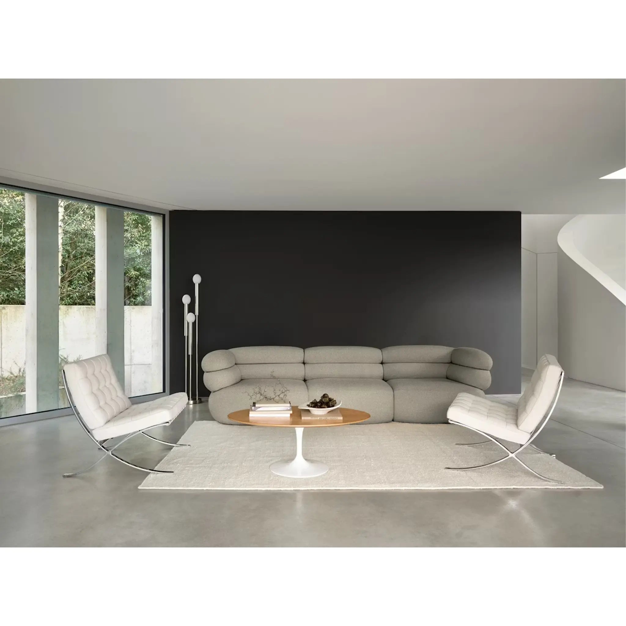 Saarinen Round Coffee Table - Marble Top