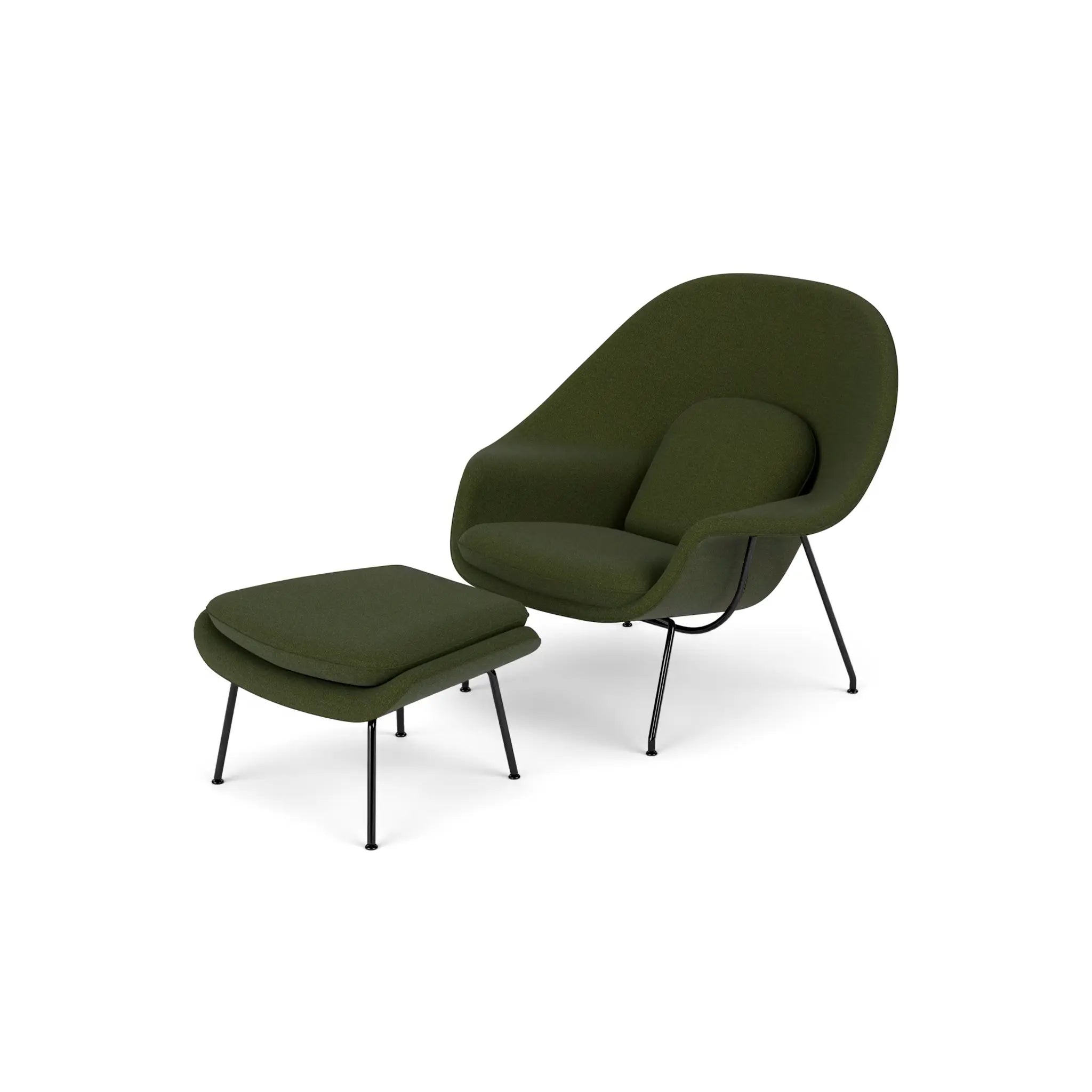 Womb Chair with Ottoman