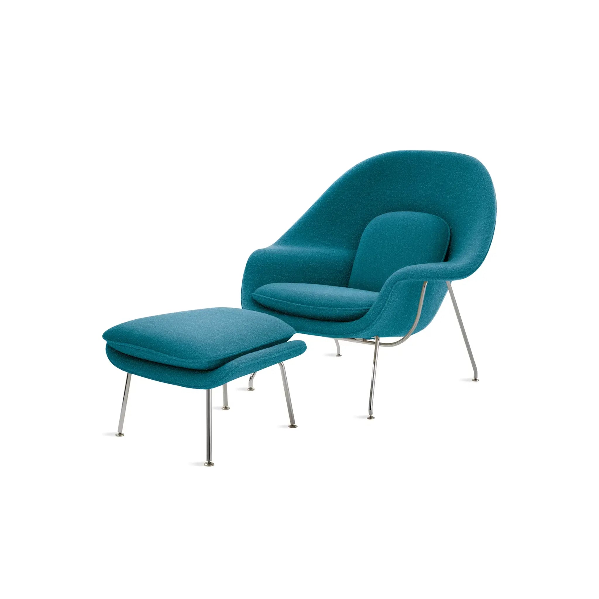 Womb Chair with Ottoman