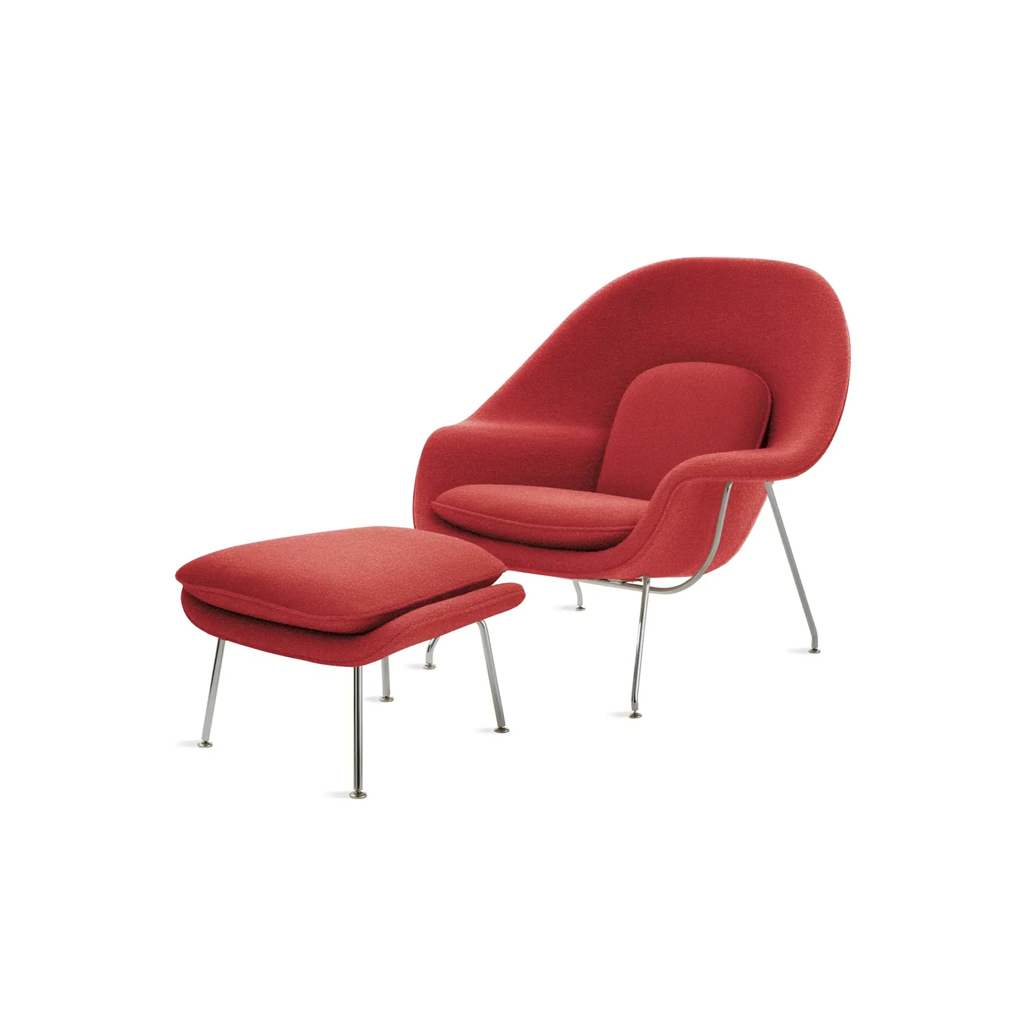 Womb Chair with Ottoman