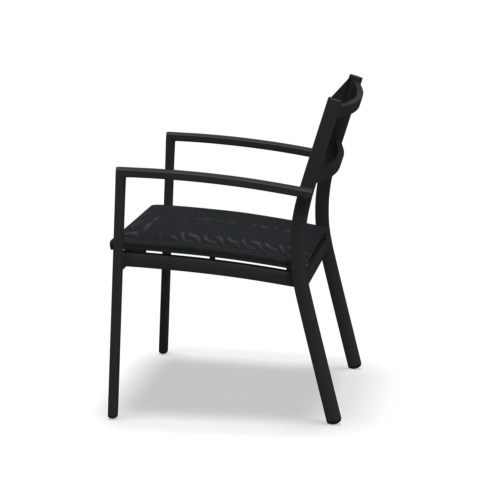Metz Stacking Dining Chair - With Arms