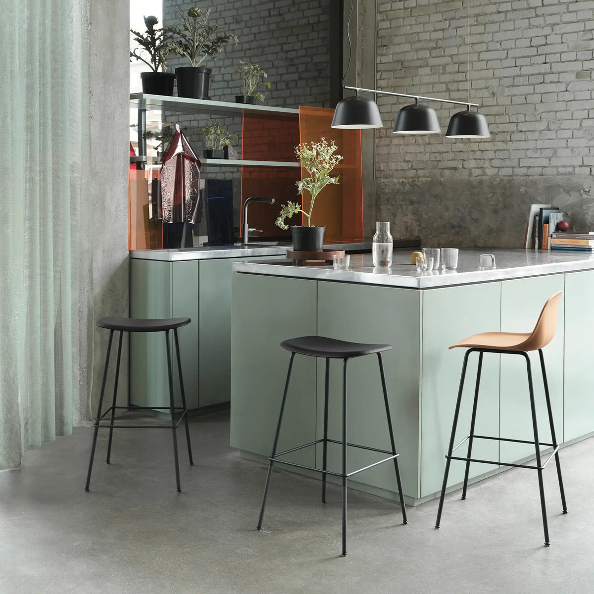Fiber Counter Stool