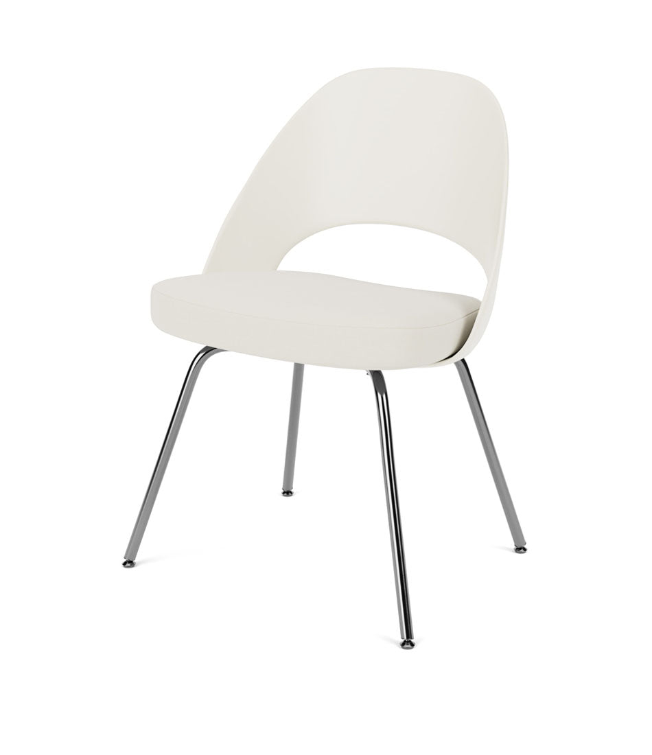 Saarinen Executive Chair - Plastic Back with Tubular Legs
