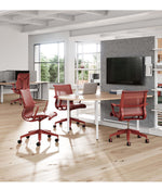 Setu Dipped in Color Task Chairs in office environment.