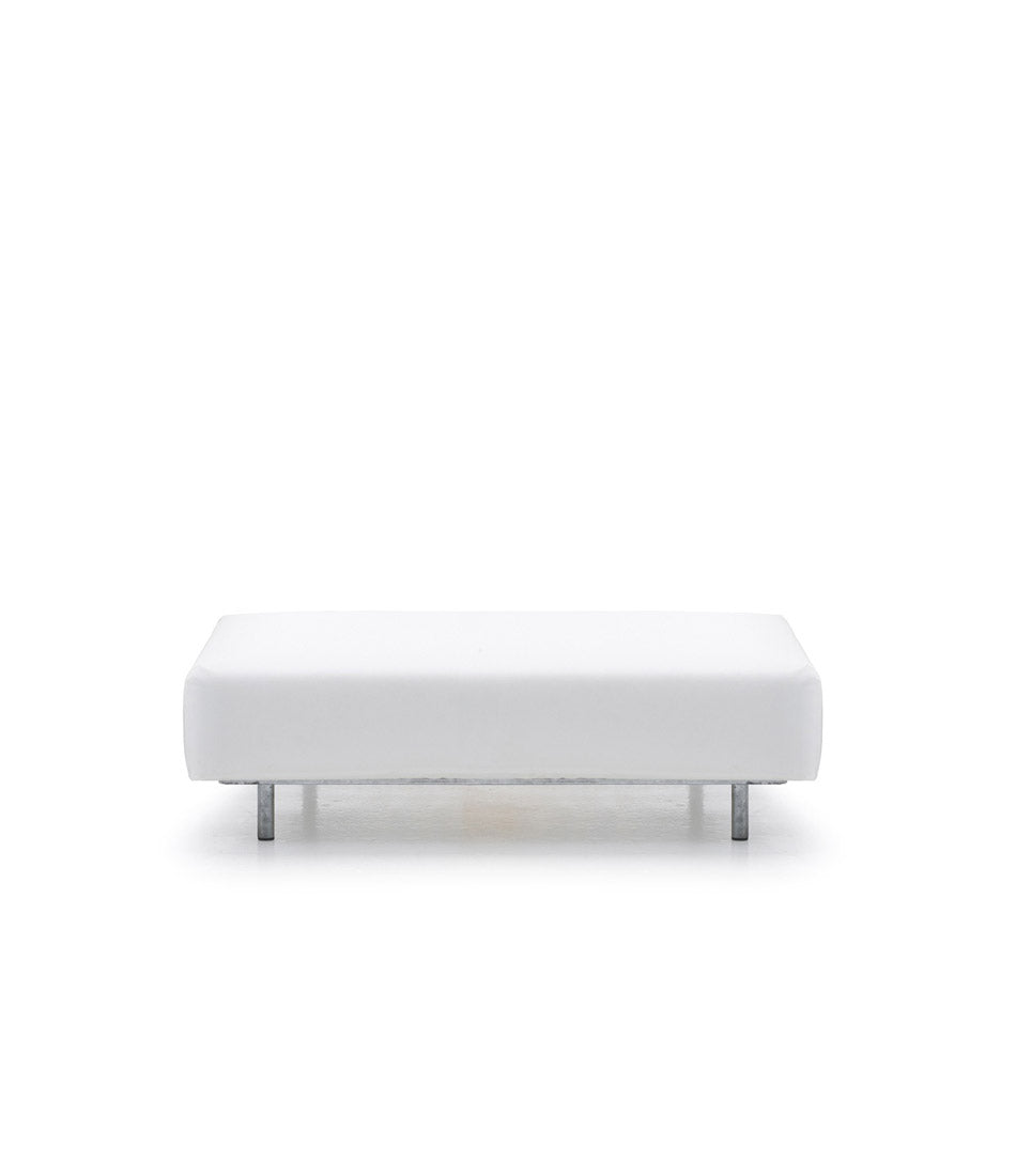 Extremis Walrus Foot Stool in white.