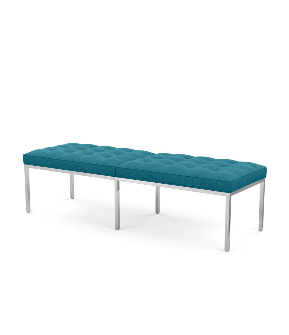 Florence Knoll Three Seat Bench - Fabric