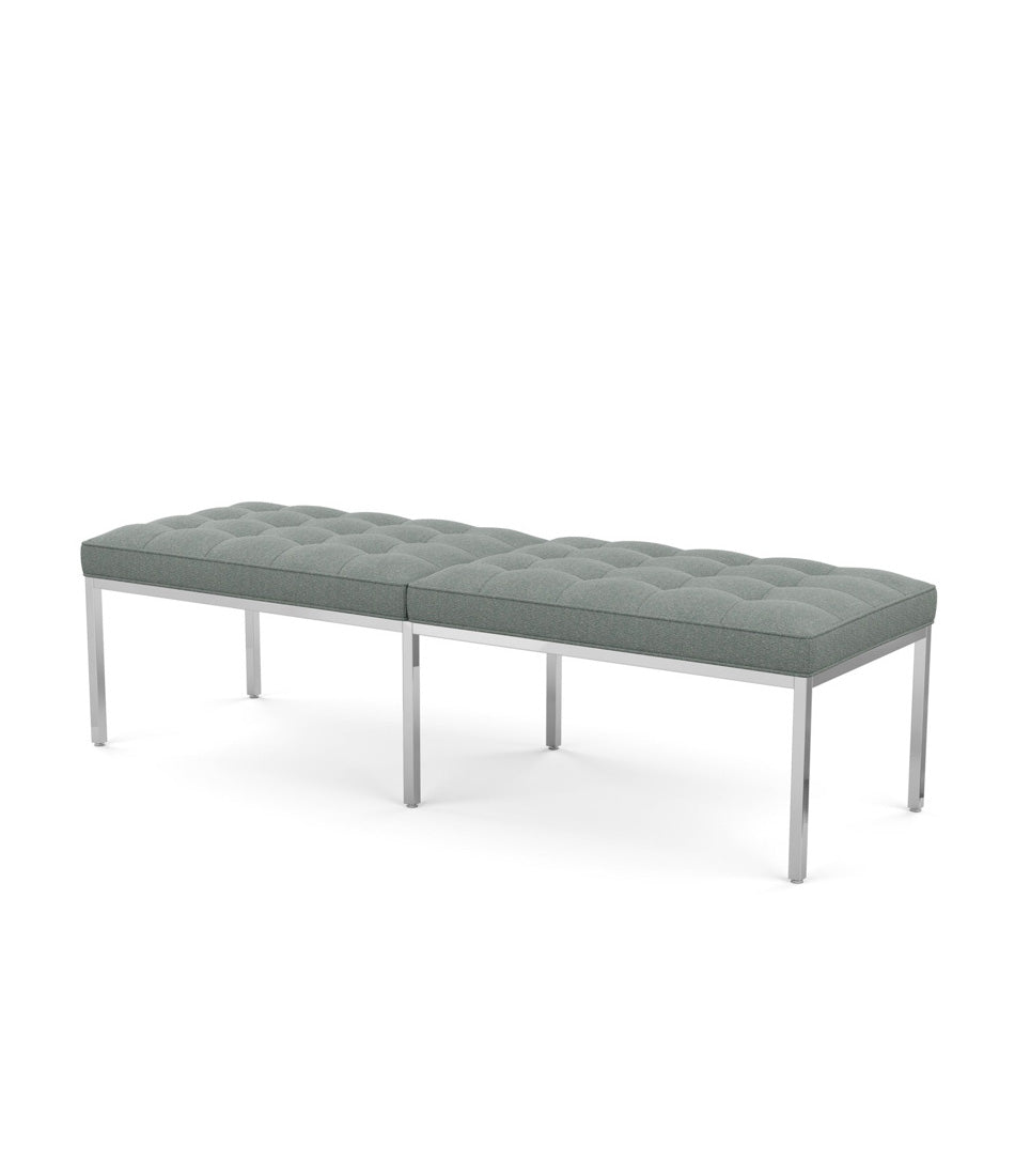 Florence Knoll Three Seat Bench - Fabric