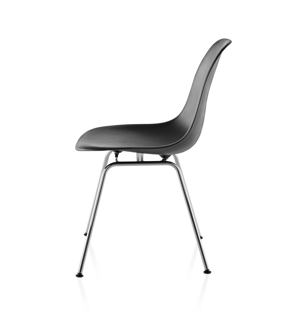 Eames® Molded Plastic Side Chair, 4-Leg Base