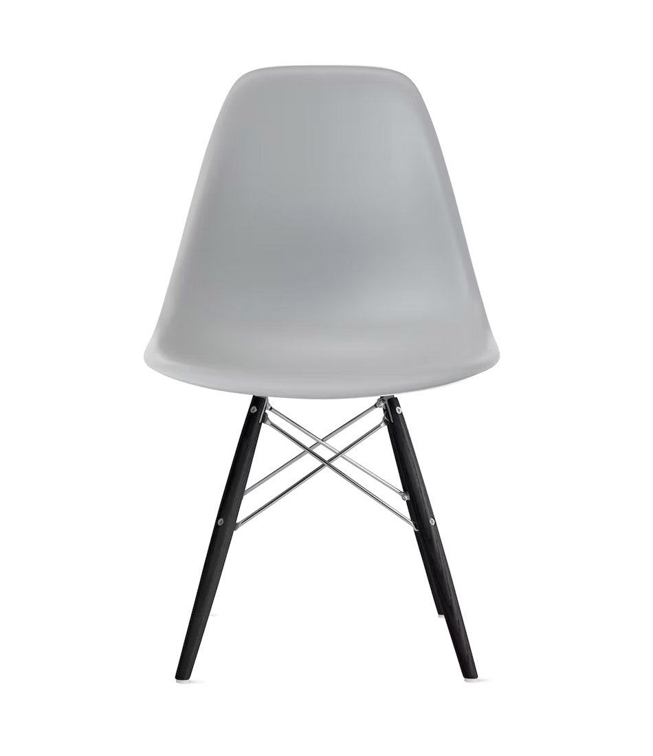 Eames® Molded Plastic Side Chair, Dowel Base