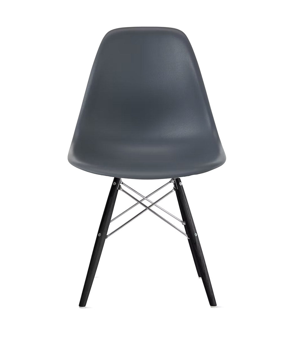 Eames® Molded Plastic Side Chair, Dowel Base