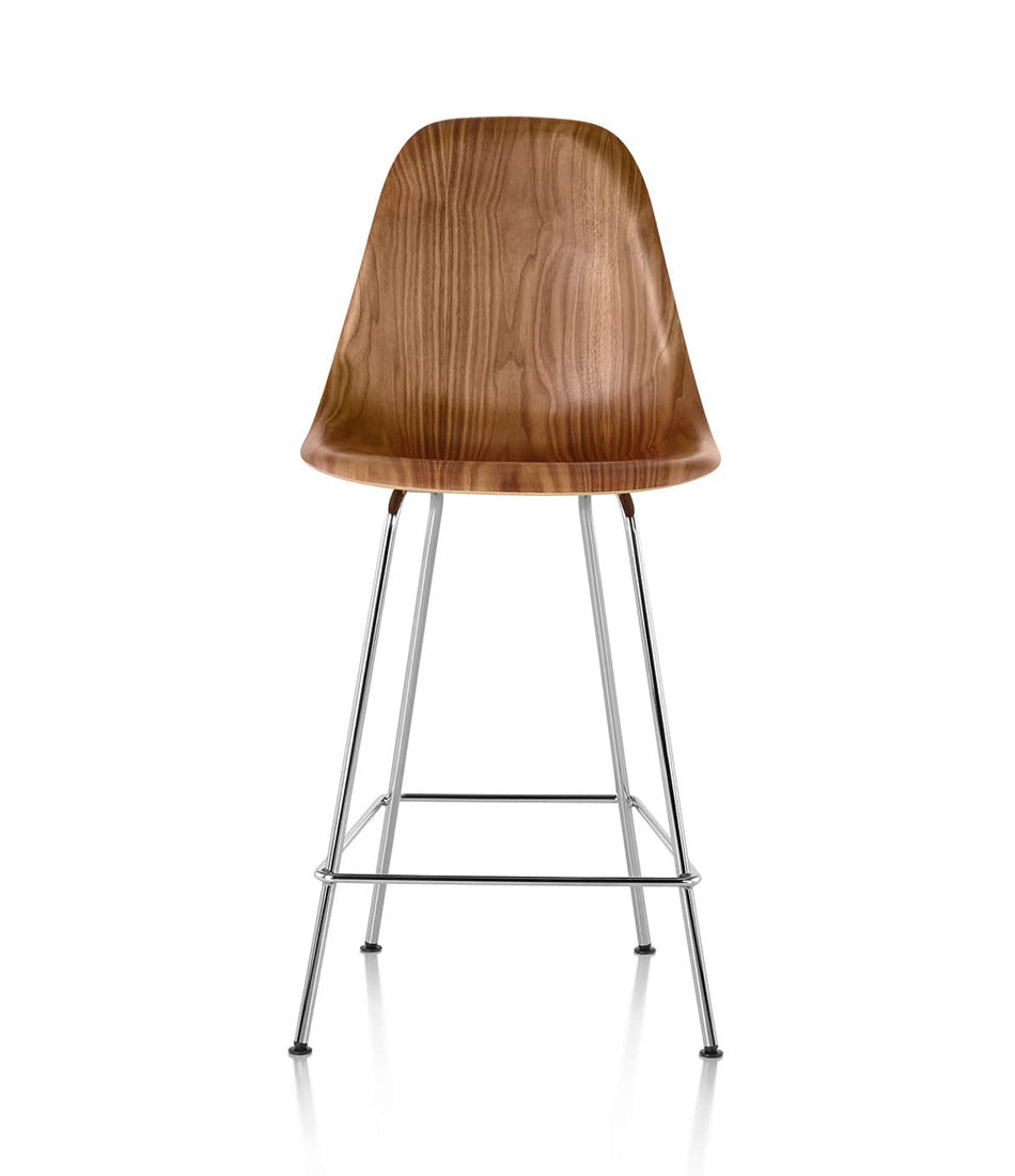Eames® Molded Wood Stool, Counter Height