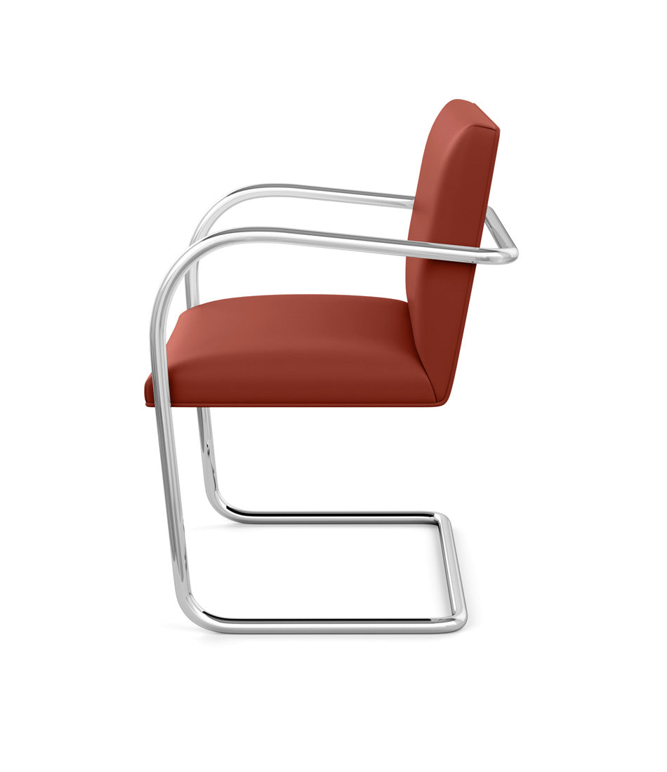 布尔诺椅子，管状- 皮革