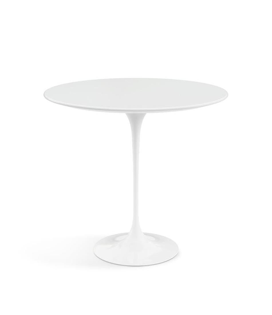 Saarinen Oval Side Table - White Base