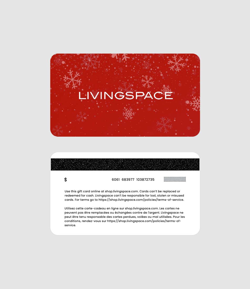 Livingspace Gift Cards