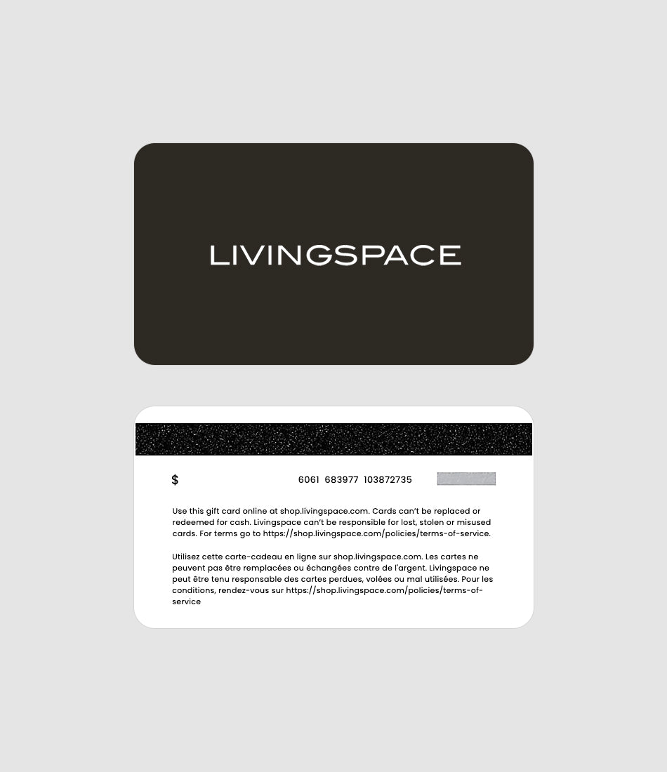 Livingspace Gift Cards