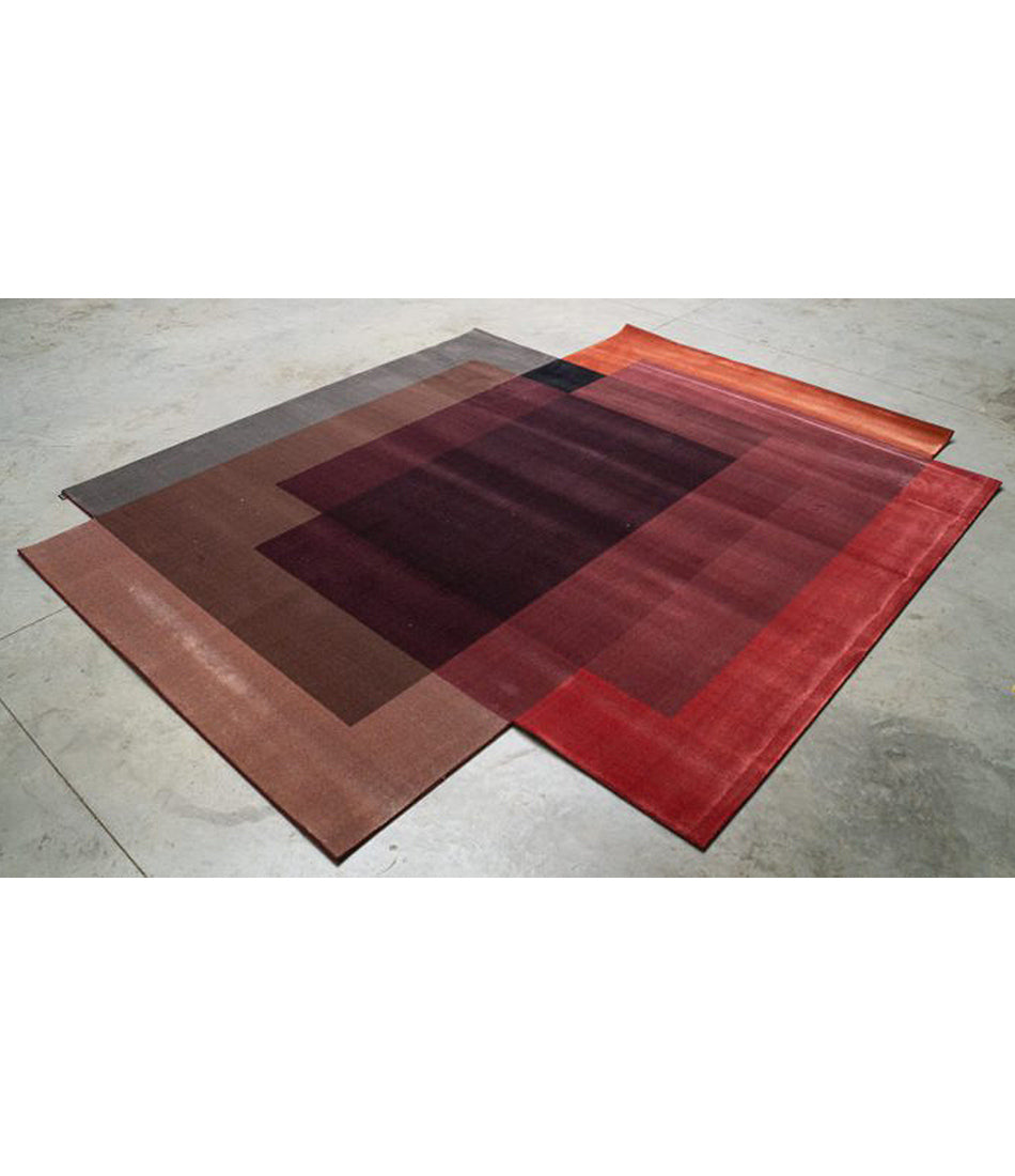 混合区域地毯 - 4 种颜色