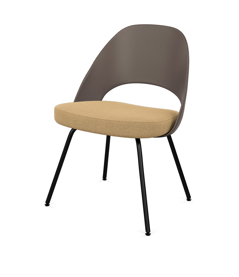 Saarinen Executive Chair with Molded Plastic Back - Tubular Legs