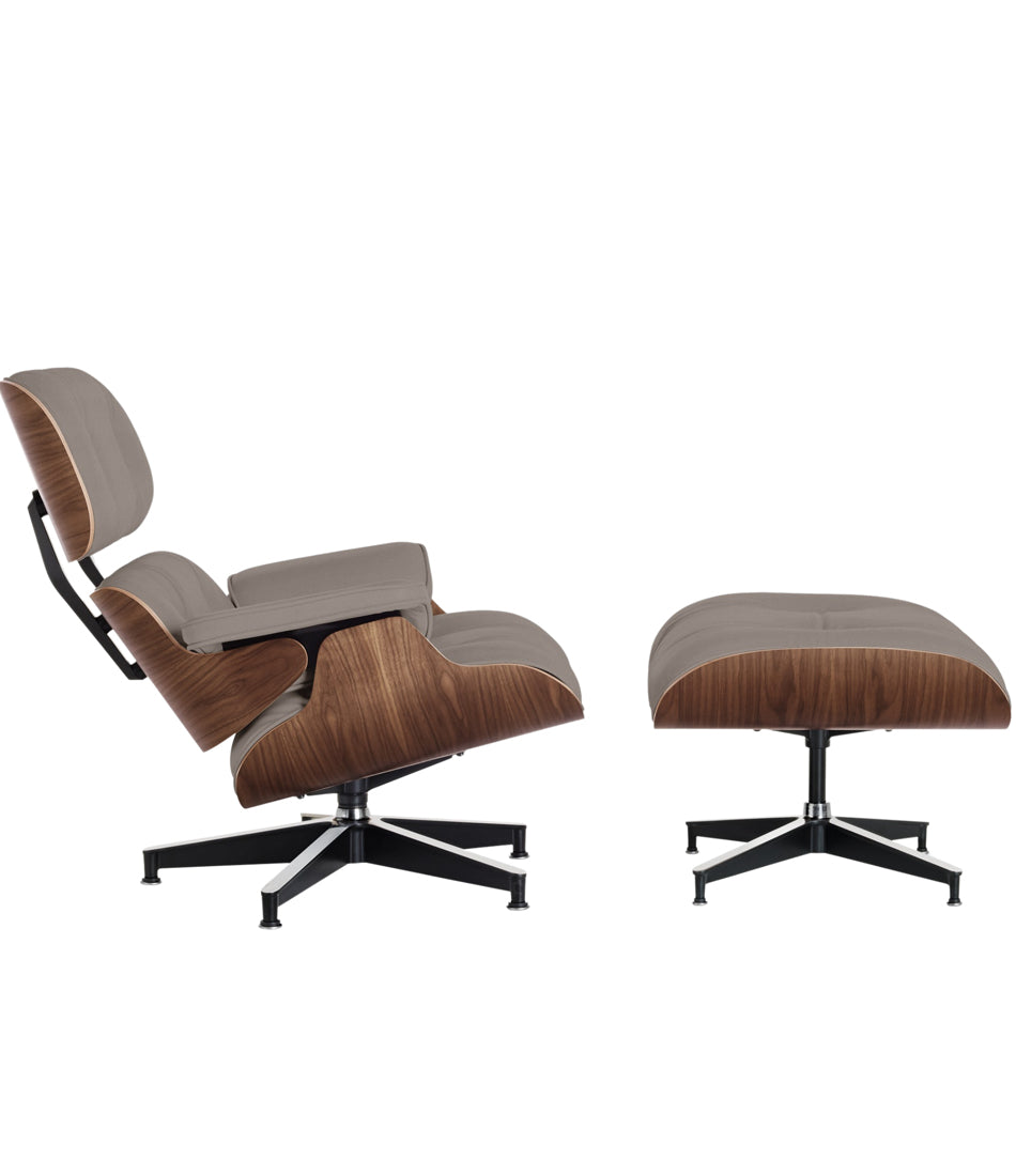 Eames® 休闲皮椅和脚凳 - 经典尺寸